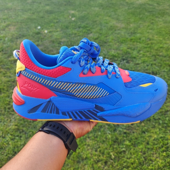 Puma Rs-Z DC Justice League SuperMan blue color size 10 Unisex 28 cm - Picture 2 of 11